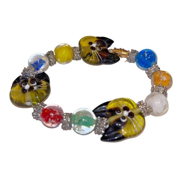 Glass Cat Face Beads for ROBIN - Picture 5 of 5